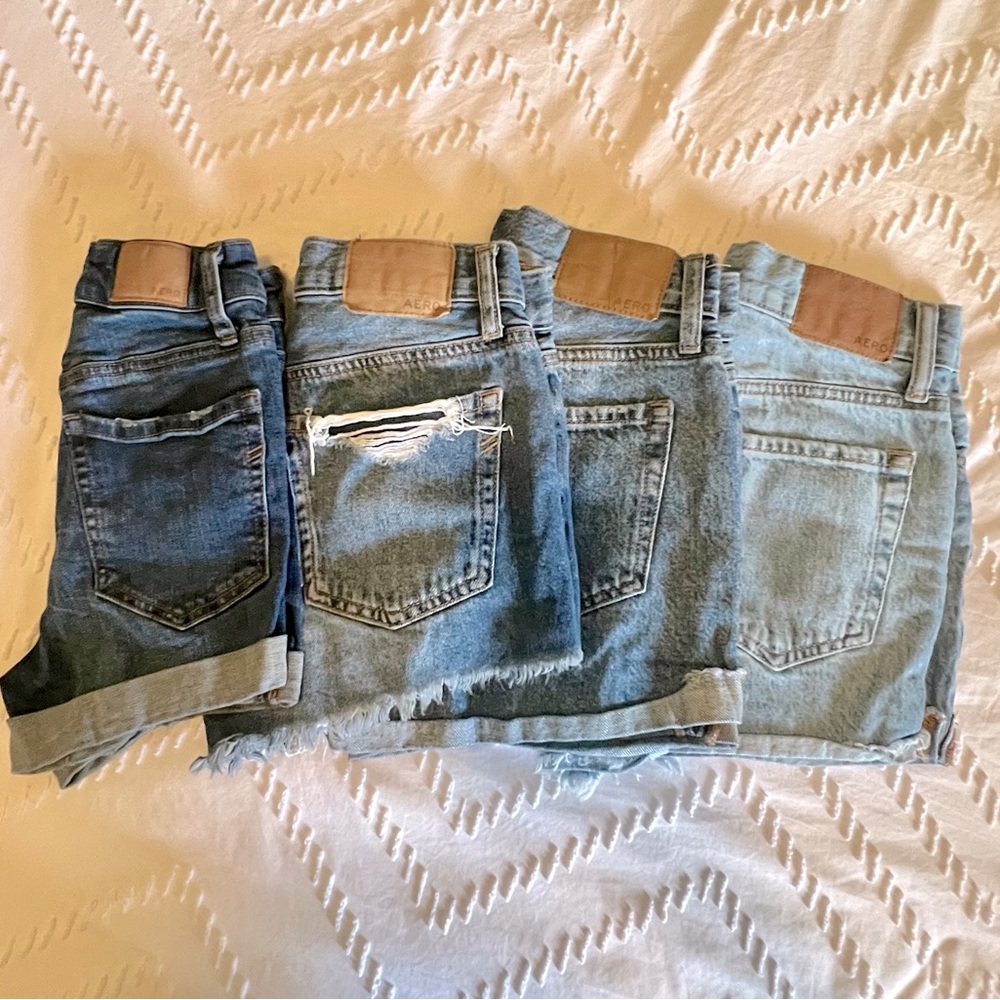 AERO jean shorts